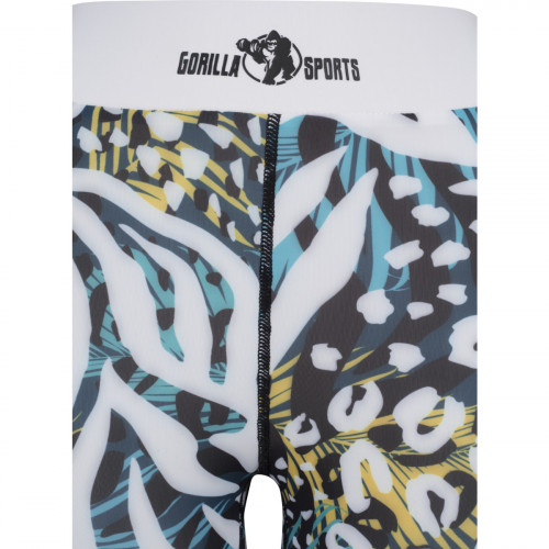 Gorilla Sports Farebné legíny III XS leomatic 